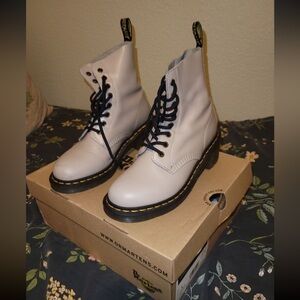 Dr. Martens Clemency Cream Boots